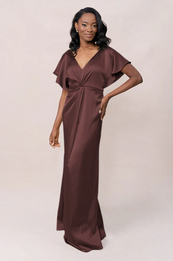 Gwen Satin Dress | Made To Order - Image 106