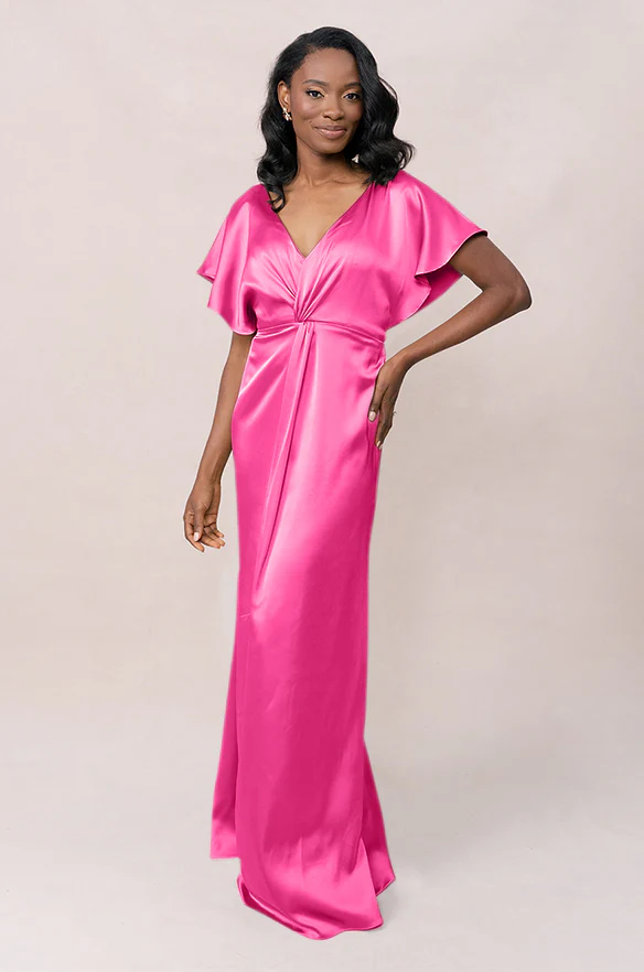 Gwen Satin Dress | Made To Order - Image 108
