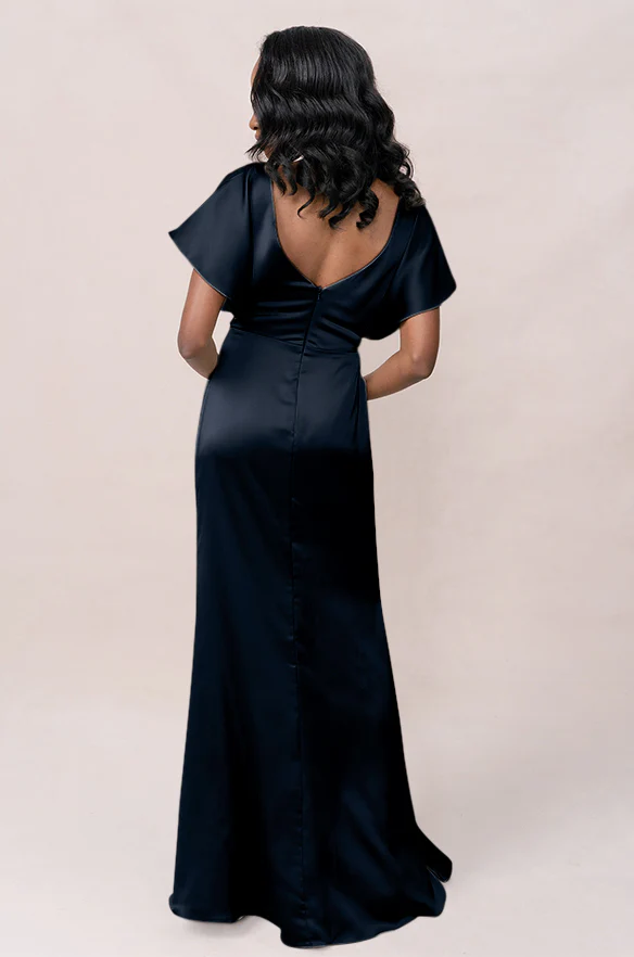 Gwen Satin Dress | Made To Order - Image 115