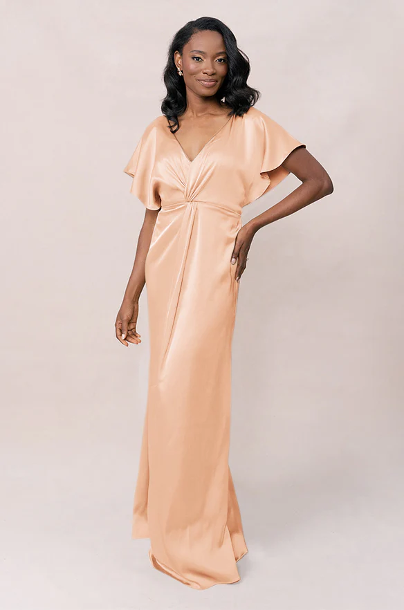 Gwen Satin Dress | Made To Order - Image 116