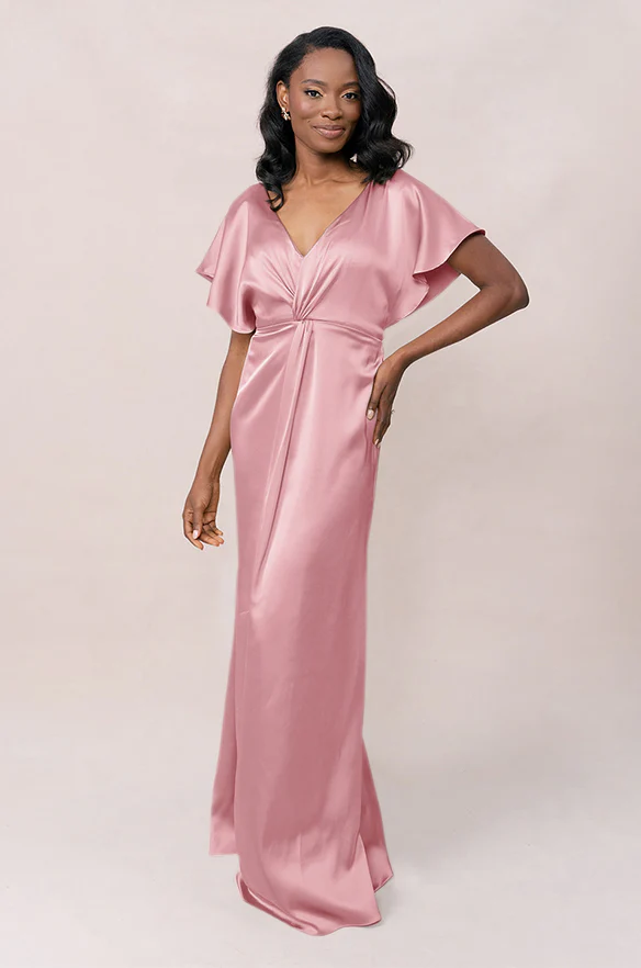 Gwen Satin Dress | Made To Order - Image 124