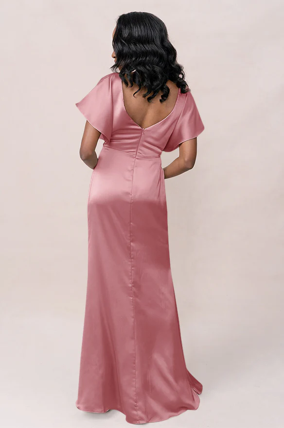 Gwen Satin Dress | Made To Order - Image 125