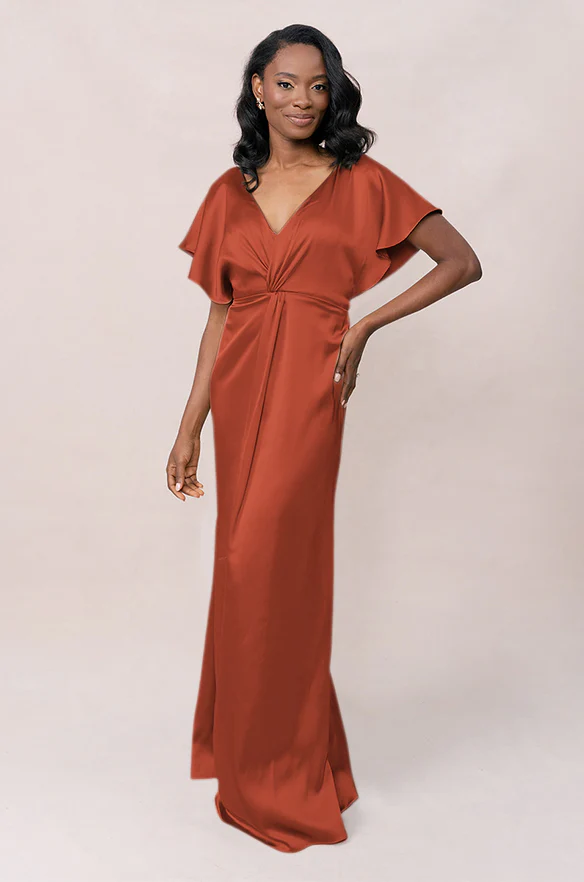 Gwen Satin Dress | Made To Order - Image 126