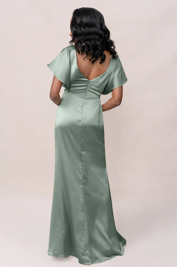 Gwen Satin Dress | Made To Order - Image 129