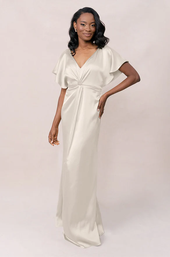 Gwen Satin Dress | Made To Order - Image 134