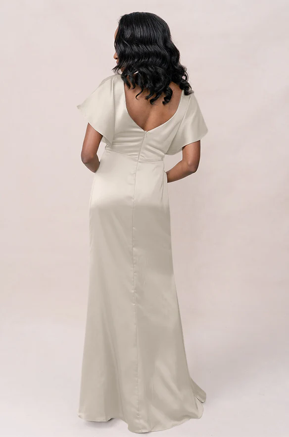 Gwen Satin Dress | Made To Order - Image 135