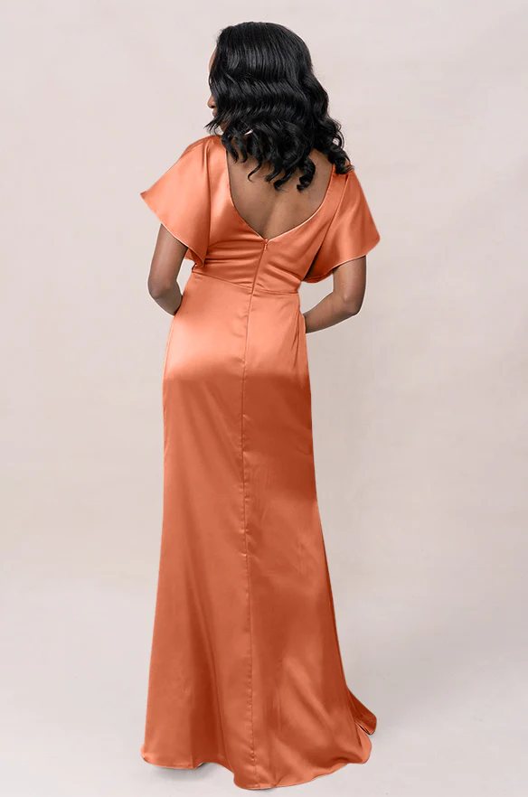 Gwen Satin Dress | Made To Order - Image 137