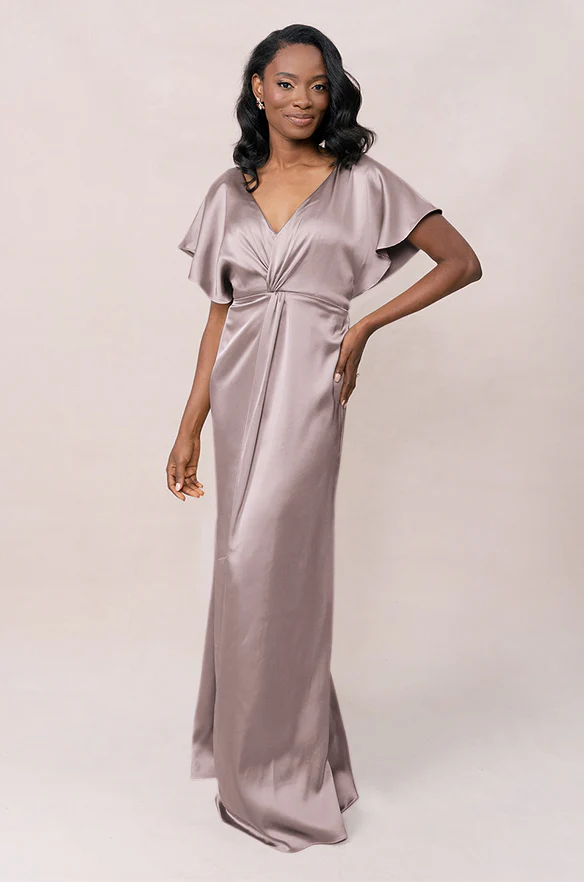 Gwen Satin Dress | Made To Order - Image 138
