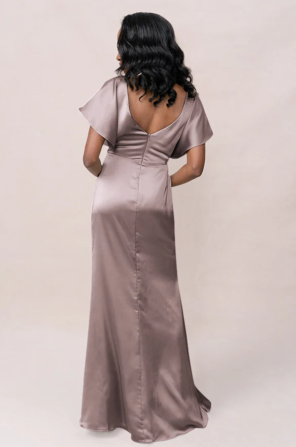Gwen Satin Dress | Made To Order - Image 139