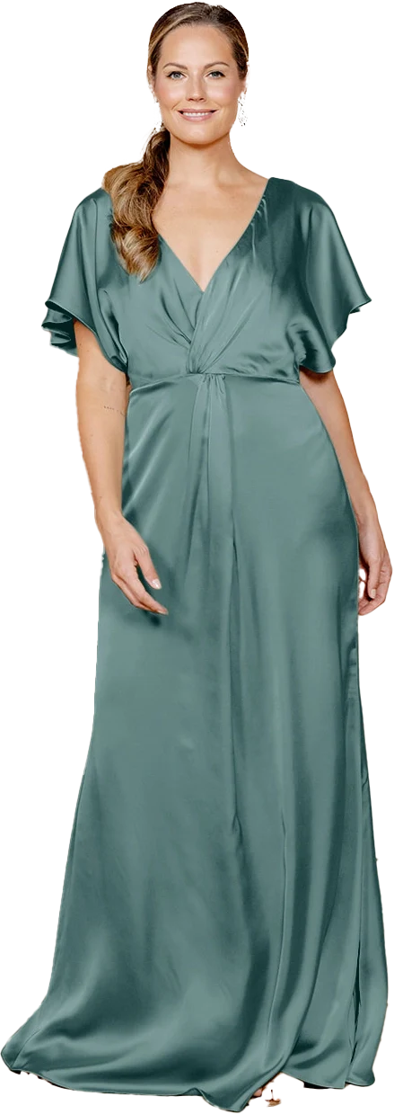 Gwen Satin Dress | Made To Order - Image 151