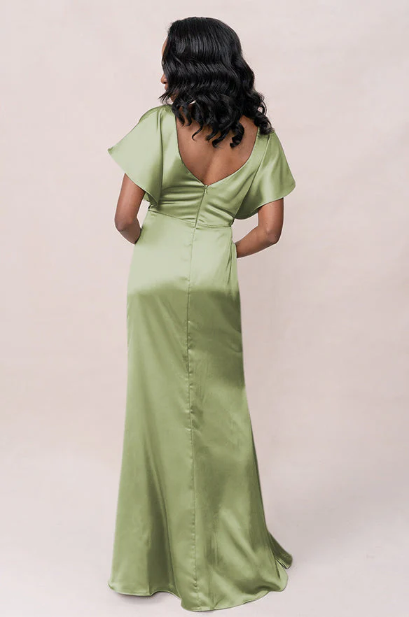 Gwen Satin Dress | Made To Order - Image 156