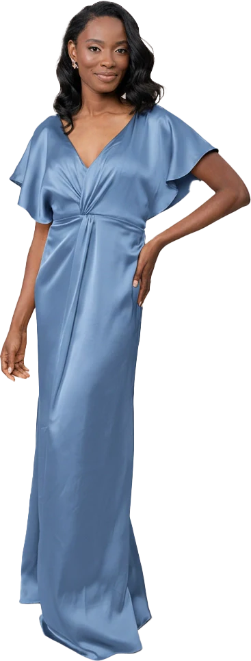 Gwen Satin Dress | Made To Order - Image 162