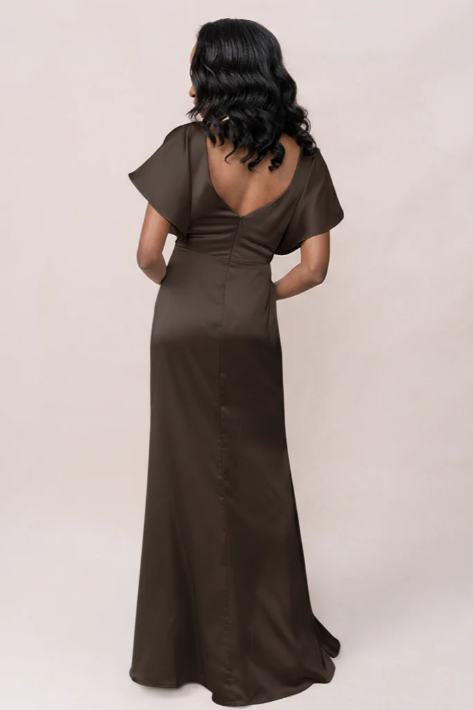 Gwen Satin Dress | Made To Order - Image 172