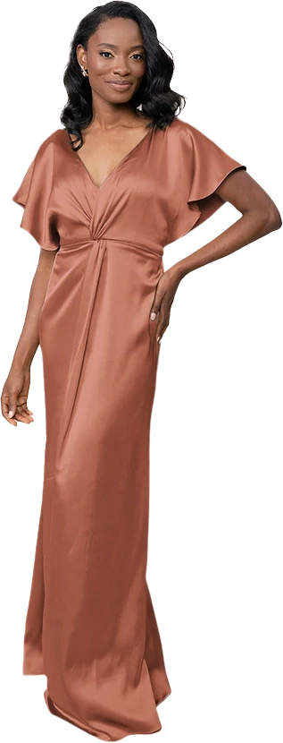 Gwen Satin Dress | Made To Order - Image 21