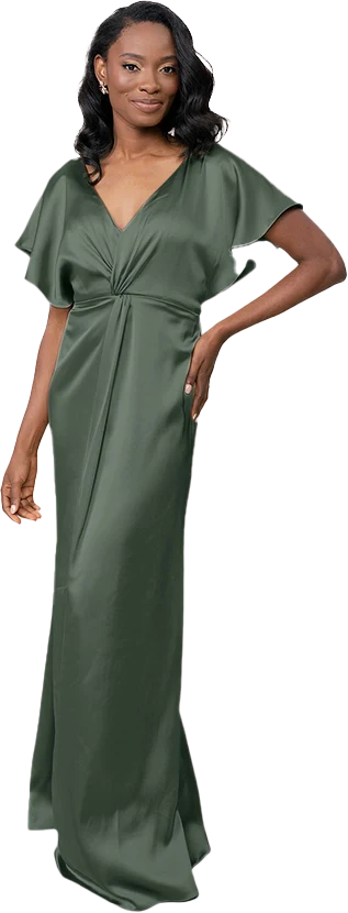 Gwen Satin Dress | Made To Order - Image 22