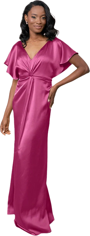 Gwen Satin Dress | Made To Order - Image 29