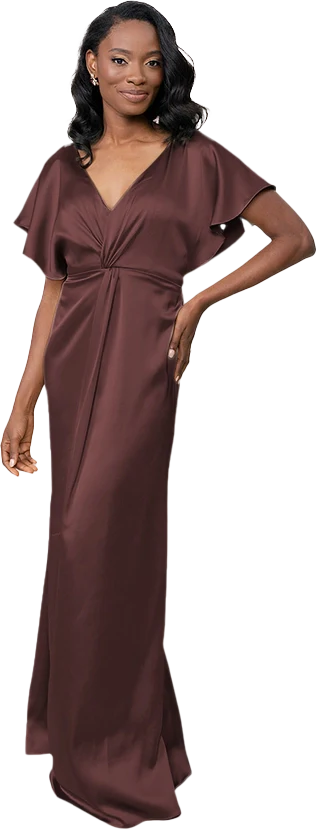 Gwen Satin Dress | Made To Order - Image 37