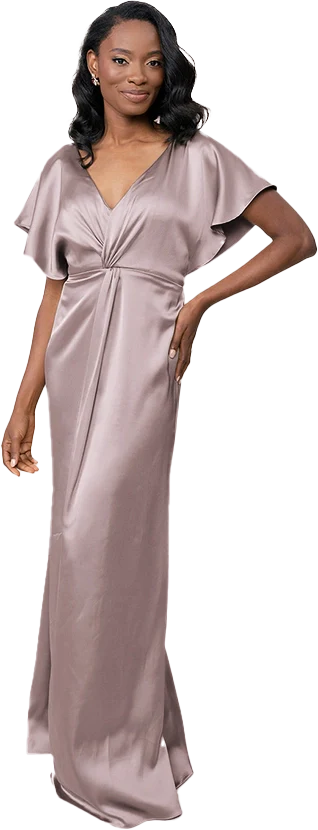 Gwen Satin Dress | Made To Order - Image 53