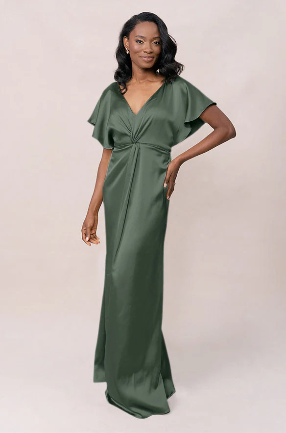 Gwen Satin Dress | Made To Order - Image 74