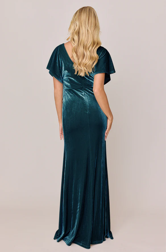 Gwen Velvet Dress | Made To Order - Image 19