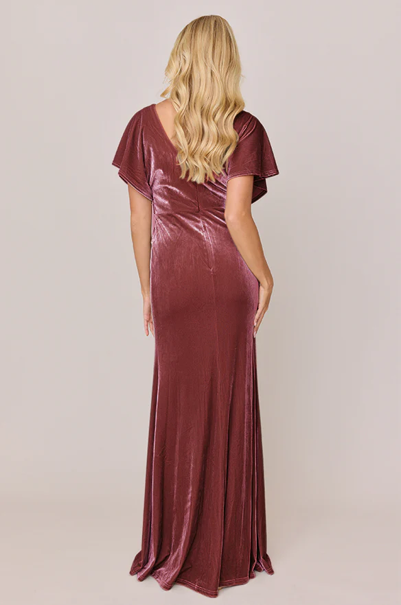 Gwen Velvet Dress | Made To Order - Image 23