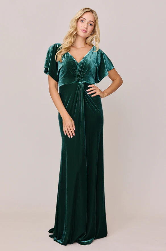Gwen Velvet Dress | Made To Order - Image 24