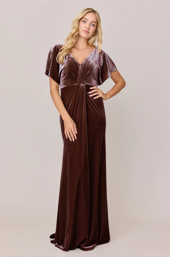 Gwen Velvet Dress | Made To Order - Image 30