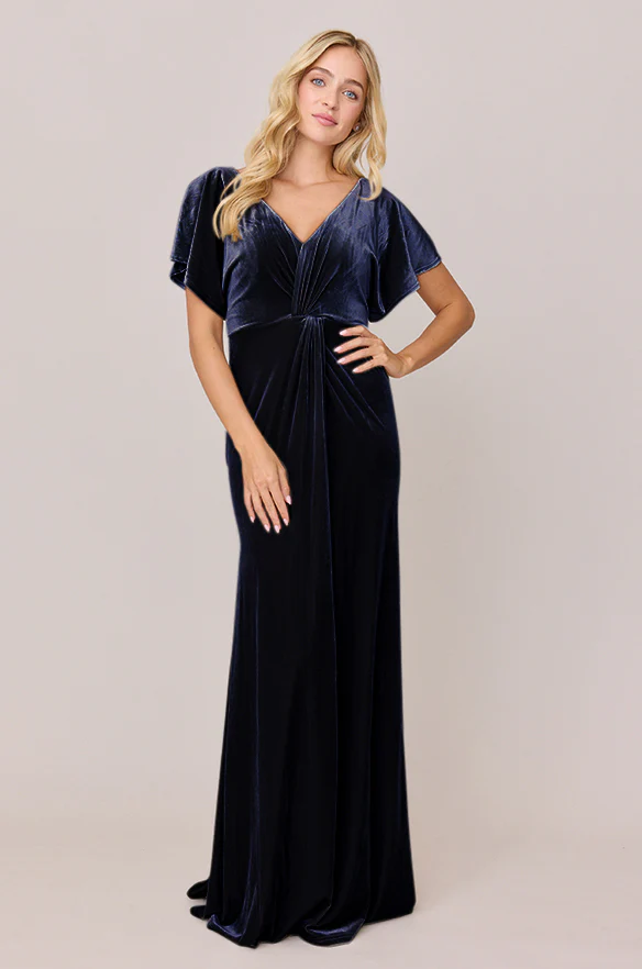 Gwen Velvet Dress | Made To Order - Image 34