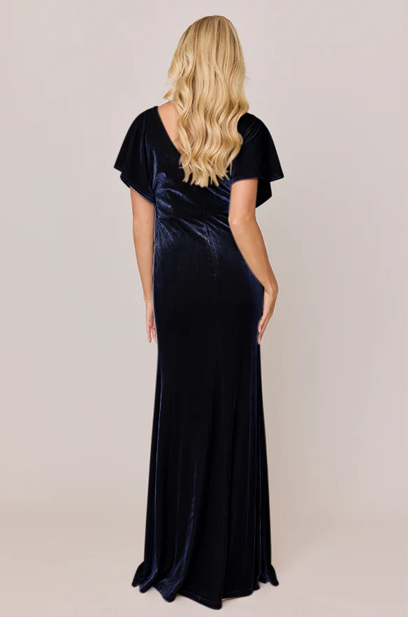 Gwen Velvet Dress | Made To Order - Image 35