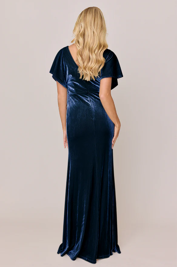 Gwen Velvet Dress | Made To Order - Image 43