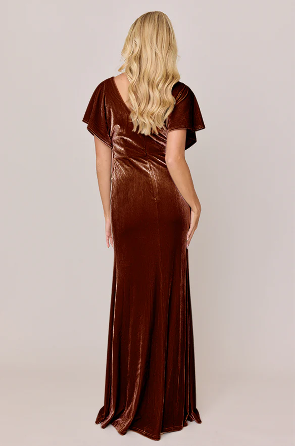 Gwen Velvet Dress | Made To Order - Image 45
