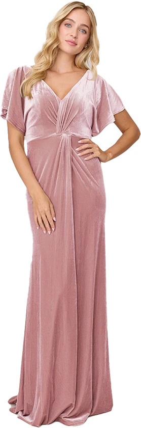 Gwen Velvet Dress | Made To Order - Image 54