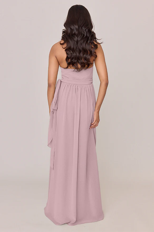 Hannah Chiffon Faux Wrap Dress | Made To Order - Image 113