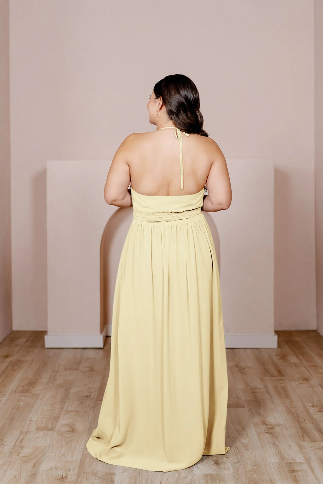 Hannah Chiffon Faux Wrap Dress | Made To Order - Image 138
