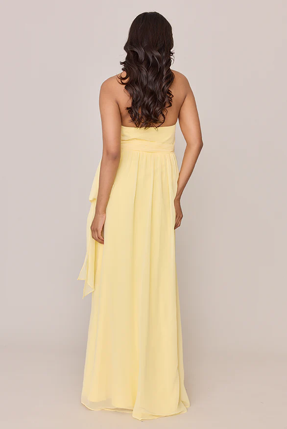 Hannah Chiffon Faux Wrap Dress | Made To Order - Image 4