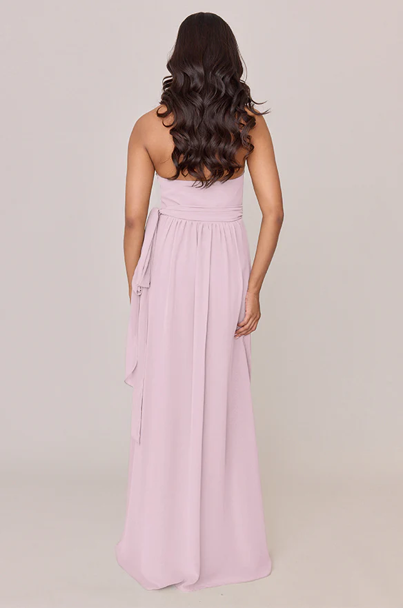 Hannah Chiffon Faux Wrap Dress | Made To Order - Image 52
