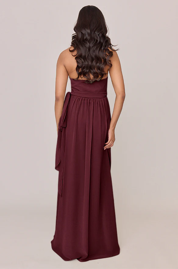 Hannah Chiffon Faux Wrap Dress | Made To Order - Image 60