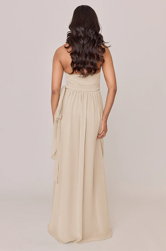 Hannah Chiffon Faux Wrap Dress | Made To Order - Image 62