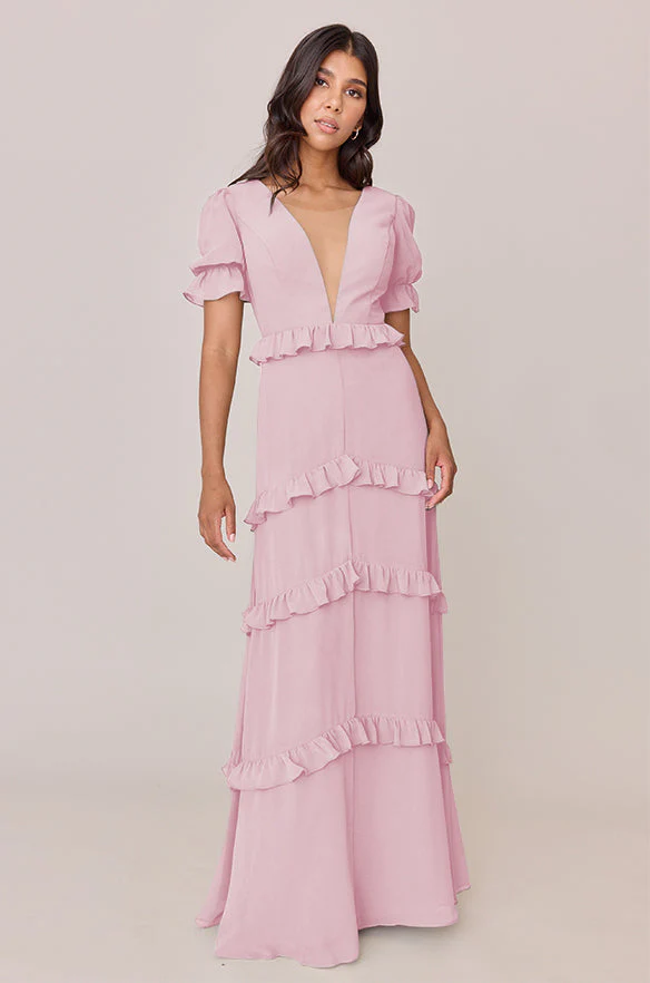Harley Chiffon Dress | Made To Order - Image 154
