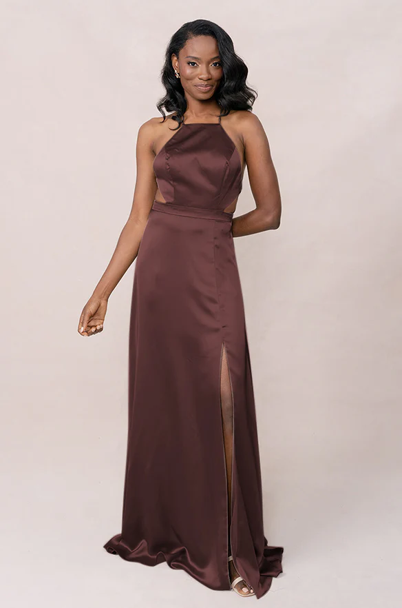 Haven Satin Dress | Made To Order - Image 107