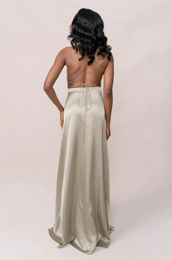 Haven Satin Dress | Made To Order - Image 134