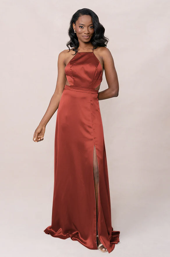 Haven Satin Dress | Made To Order - Image 143