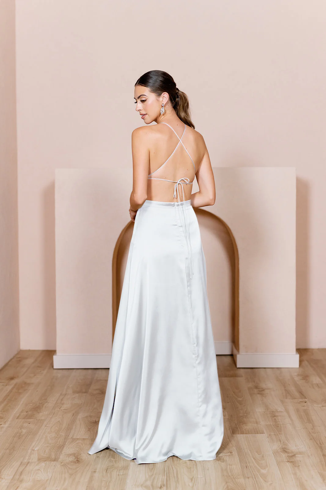 Haven Satin Dress | Made To Order - Image 150