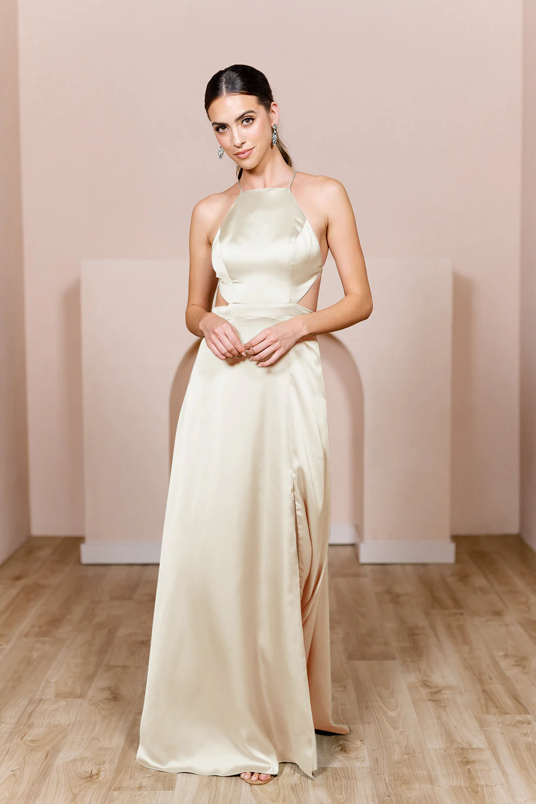 Haven Satin Dress | Made To Order - Image 153