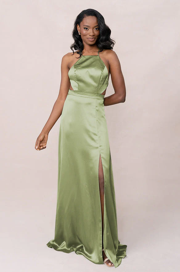 Haven Satin Dress | Made To Order - Image 159