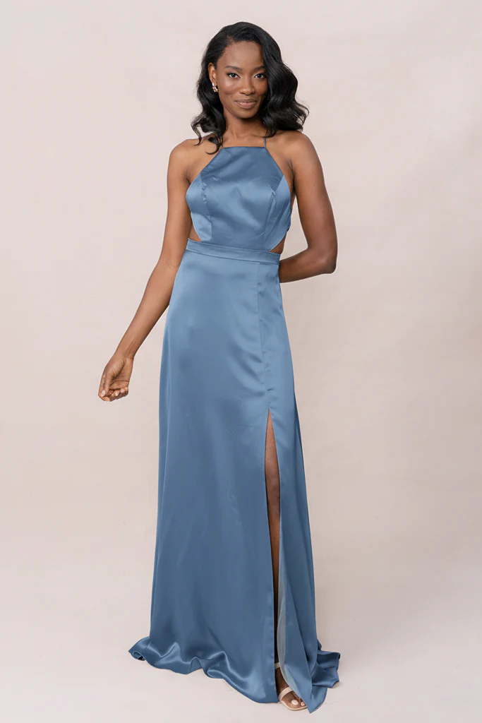 Haven Satin Dress | Made To Order - Image 163