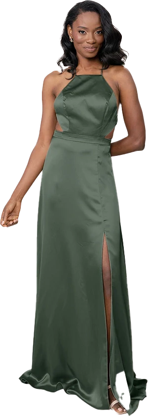 Haven Satin Dress | Made To Order - Image 20