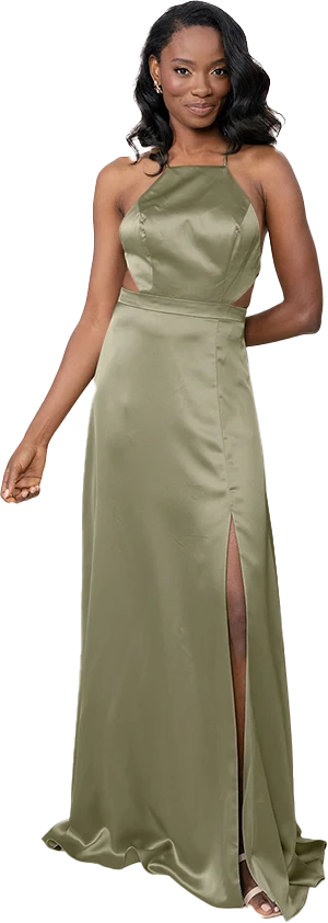 Haven Satin Dress | Made To Order - Image 39