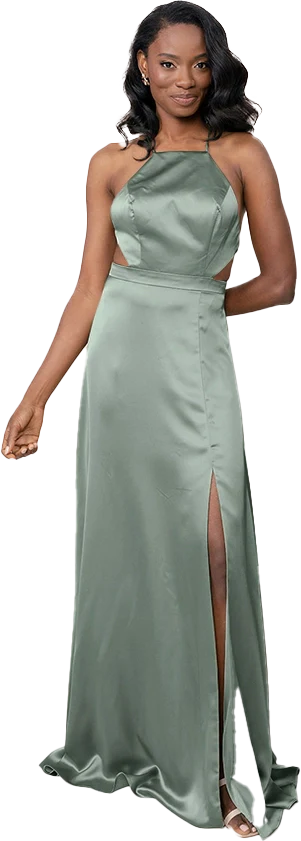 Haven Satin Dress | Made To Order - Image 48