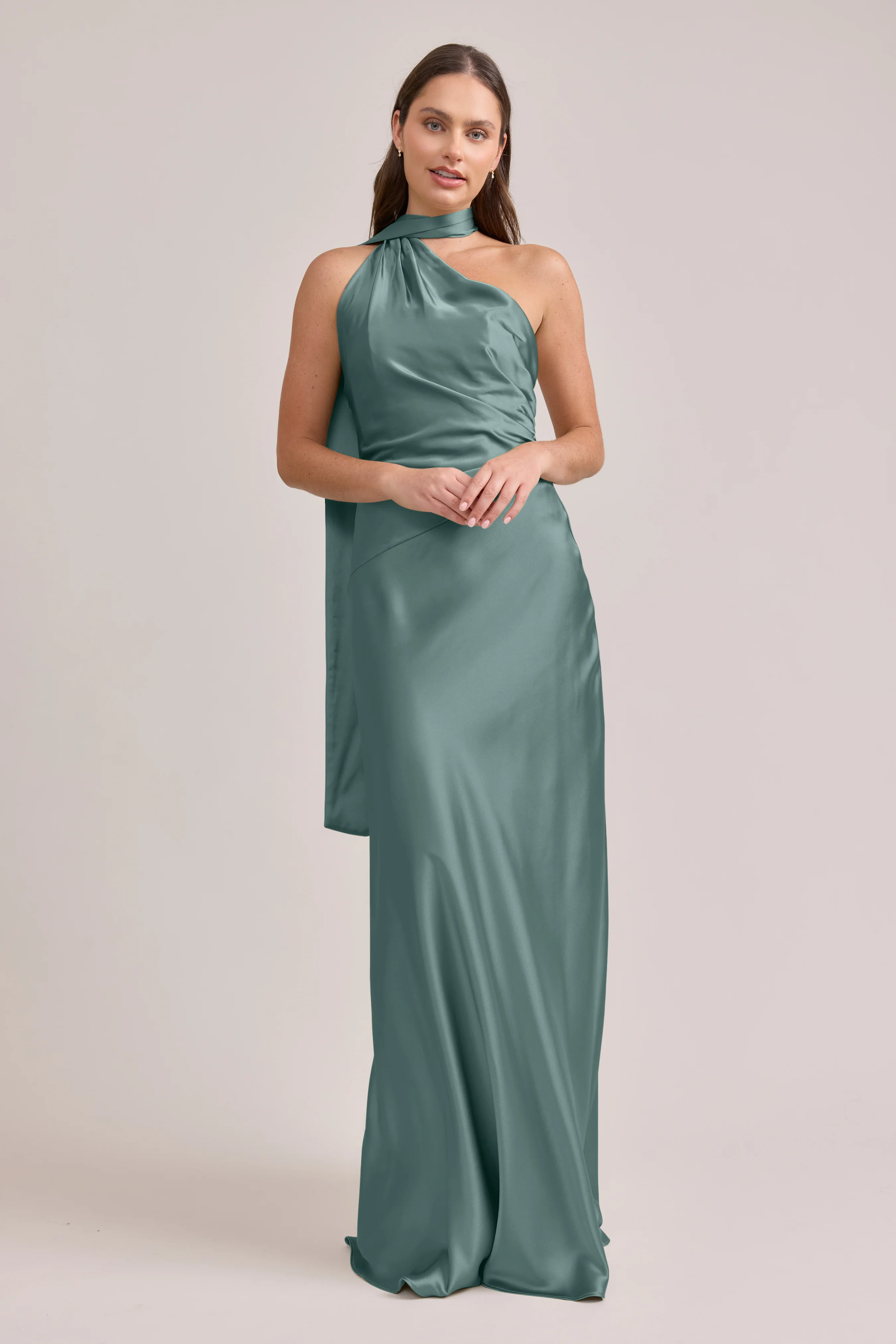 Imani Satin Dress | Made To Order - Image 130